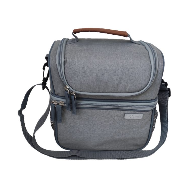 Two compartments lunch cooler bag