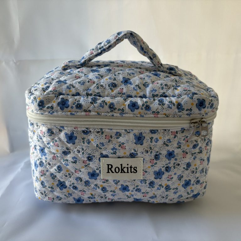 cotton vantity bag