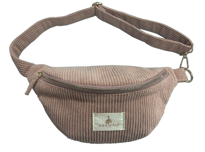 corduroy waist bag 1